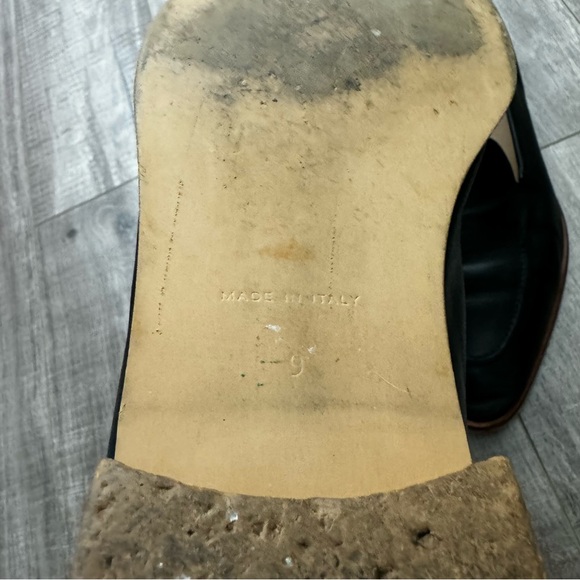 Everlane The Modern Loafer in Black Leather Almond Toe Size 9 - Picture 8 of 10